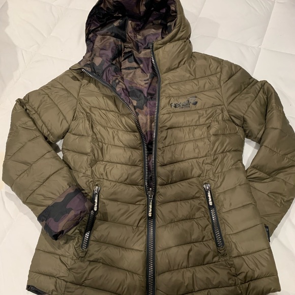 EUC reversible light weight down filled jacket. - Picture 11 of 11